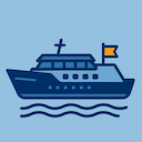 Icono del mejor barco de mejillones del puerto de O Grove.