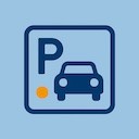 Icono parking del mejor barco de mejillones.